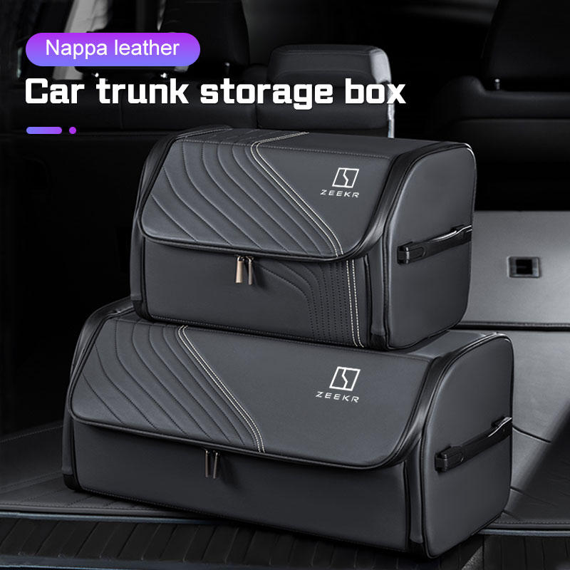 Car Trunk Organizer Foldable Storage Box - Scatola portaoggetti per bagagliaio di un'auto