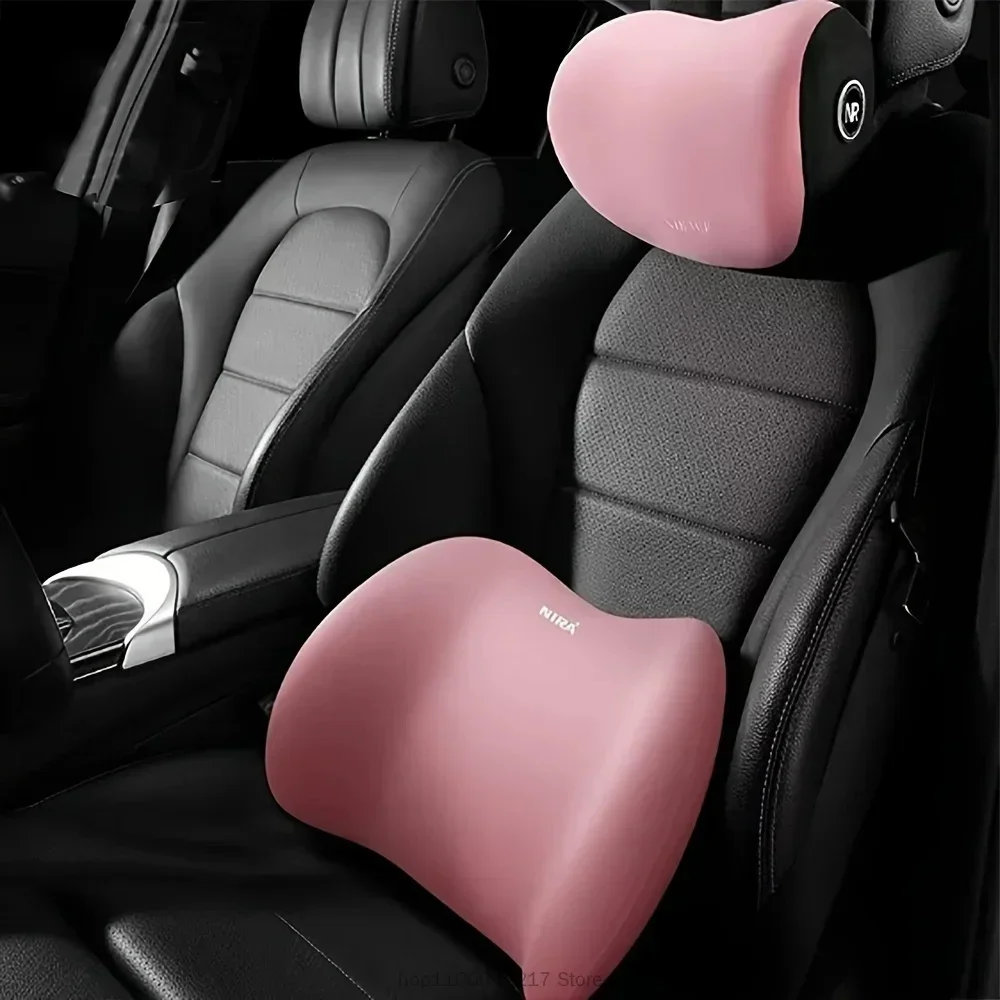 Memory Foam Car Neck Pillow Lumbar Support - Cuscino Universale per Poggiatesta Auto, Cuscino