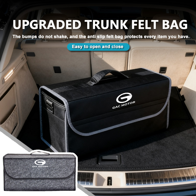 Car Trunk Organizer Foldable Storage Box - Organizer Pieghevole in Feltro per Bagagliaio