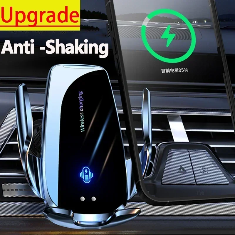 Wireless Car Charger Mount Fast Charging - Supporto per telefono da auto con