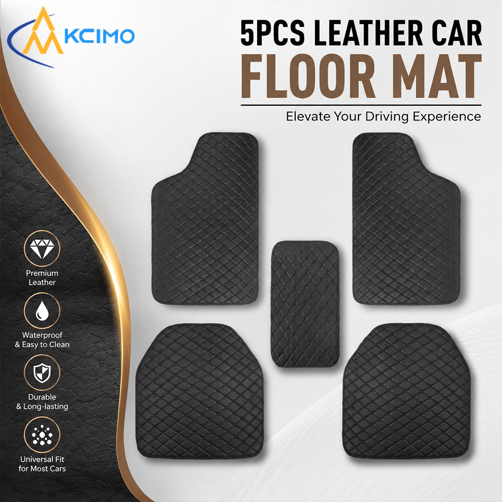 Car Floor Mats Universal Waterproof Leather - Tappetini universali in pelle per auto,