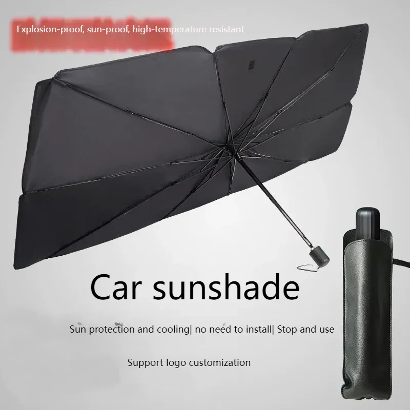 Car Sunshade Windshield Umbrella Foldable - Parasole per Parabrezza Auto, Tipo Ombrello