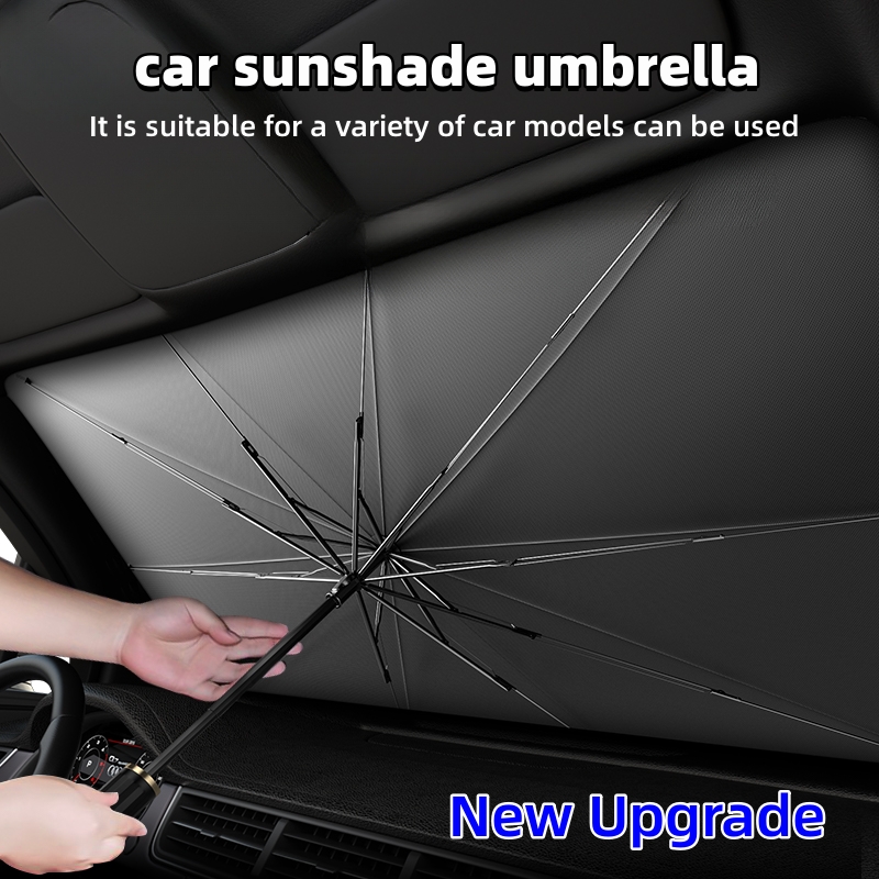 Car Sunshade Windshield Umbrella Foldable - Parasole per auto Parabrezza Ombrello Parasole