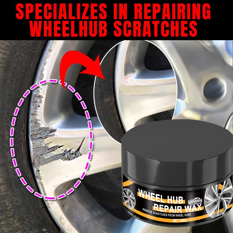 Car Scratch Repair Polishing Wax Paste - Kit di riparazione mozzo ruota universale