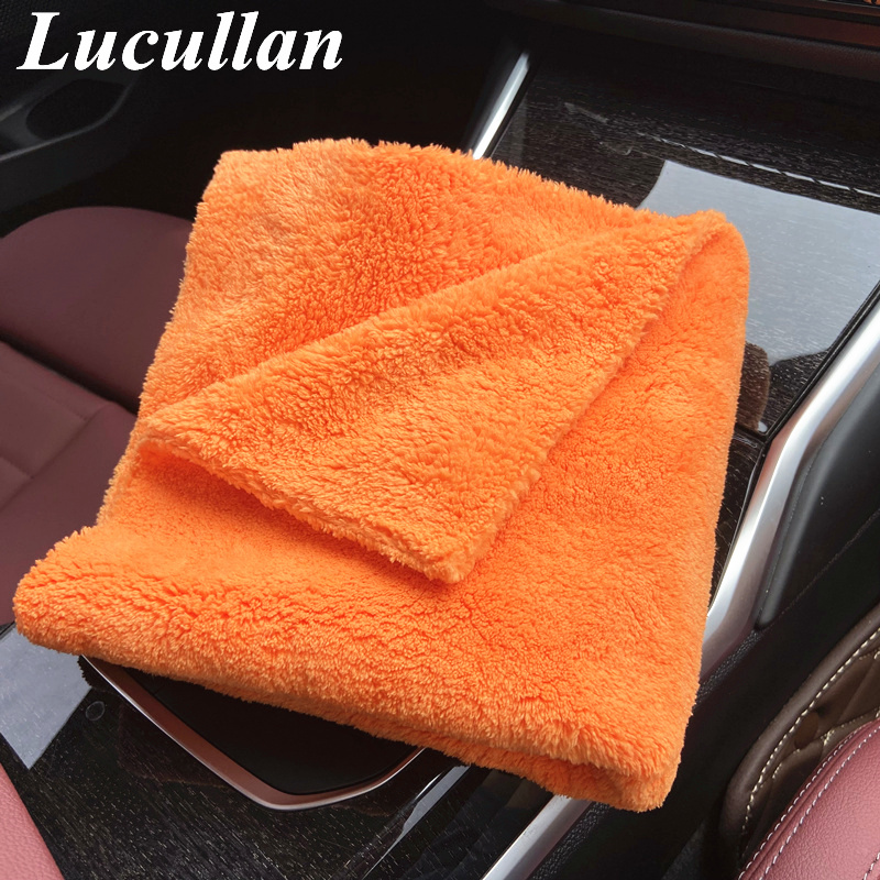 Microfiber Car Drying Towel Super Absorbent - Lucullan 40x40 cm Asciugamani in microfibra