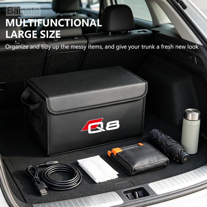 Car Trunk Organizer Foldable Storage Box - Organizer per Bagagliaio Auto per AUDI
