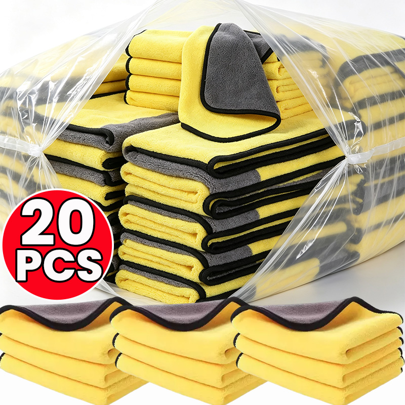 1/20 pz Panni in Microfibra pe - Microfiber Car Drying Towel Super Absorbent recensione e prezzo