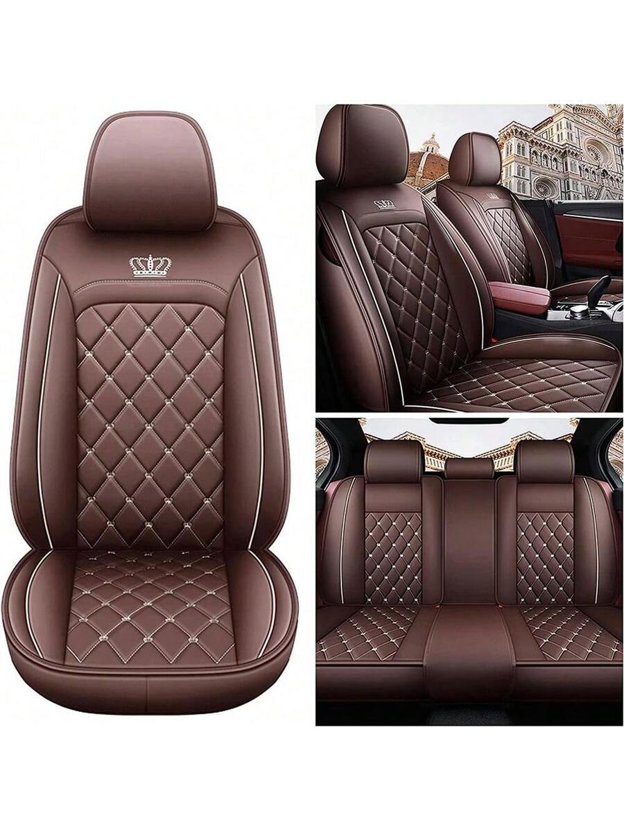 Coprisedili Auto in Pelle PU U - Leather Car Seat Covers Full Set Universal recensione e prezzo