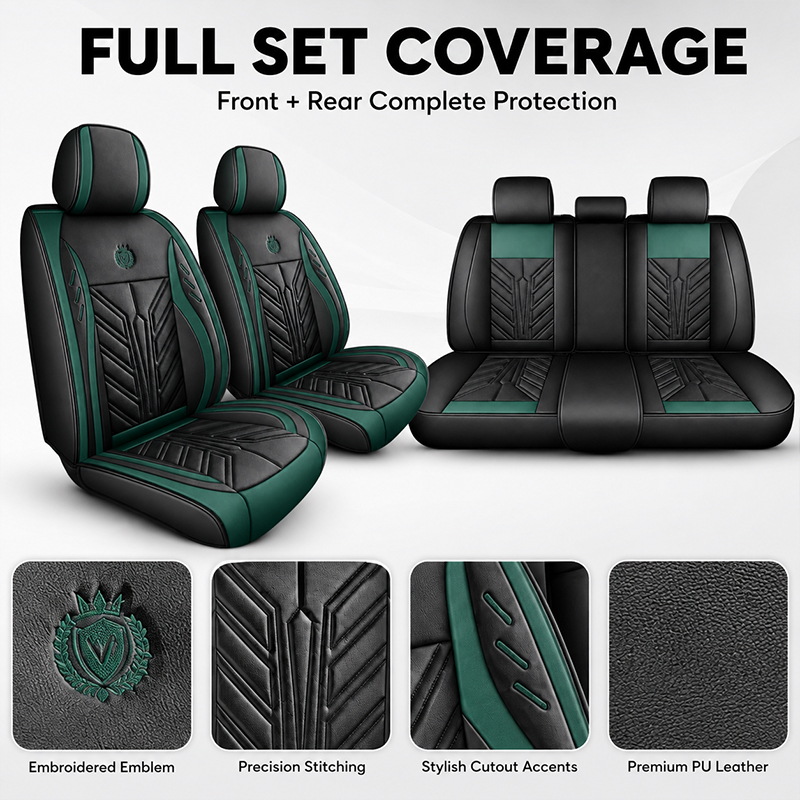Coprisedili per Auto a 5 Posti - Leather Car Seat Covers Full Set Universal recensione e prezzo
