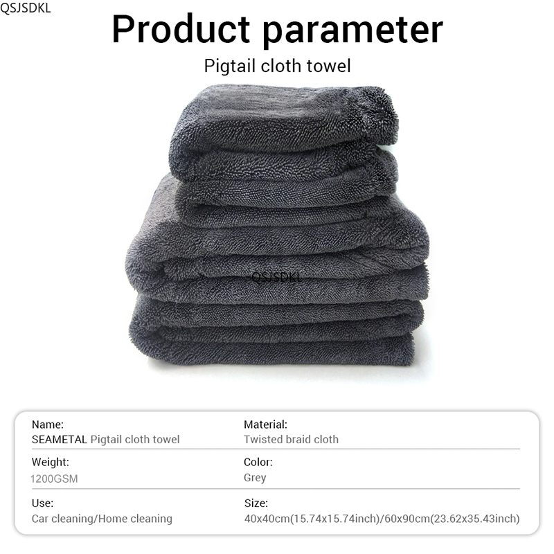 1200GSM/600GSM Asciugamano per - Microfiber Car Drying Towel Super Absorbent recensione e prezzo