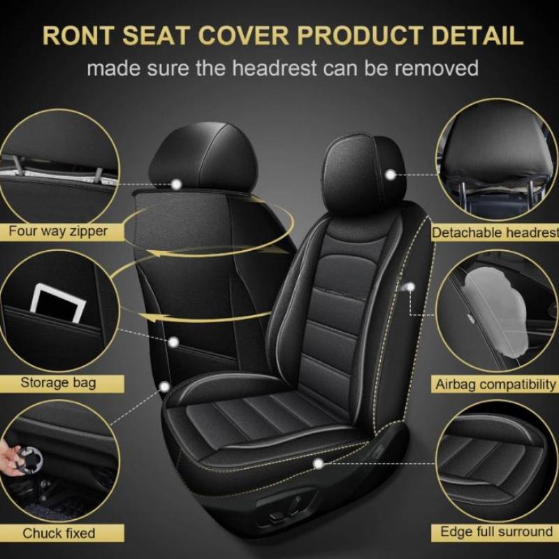 Coprisedili Universali Neri pe - Leather Car Seat Covers Full Set Universal recensione e prezzo