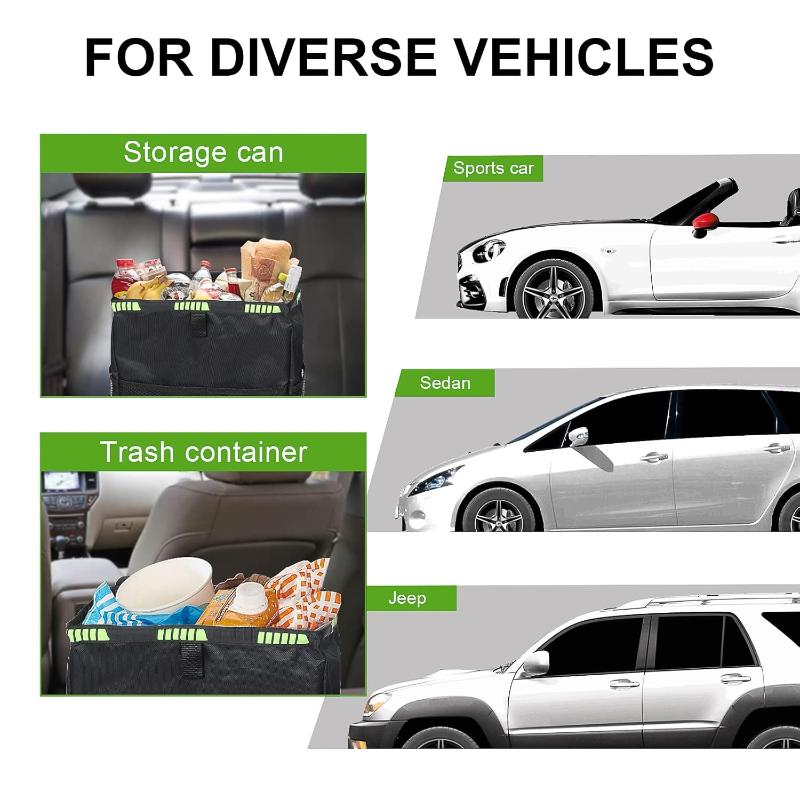 Cestino per Rifiuti Pieghevole - Waterproof Car Trash Can With Lid recensione e prezzo