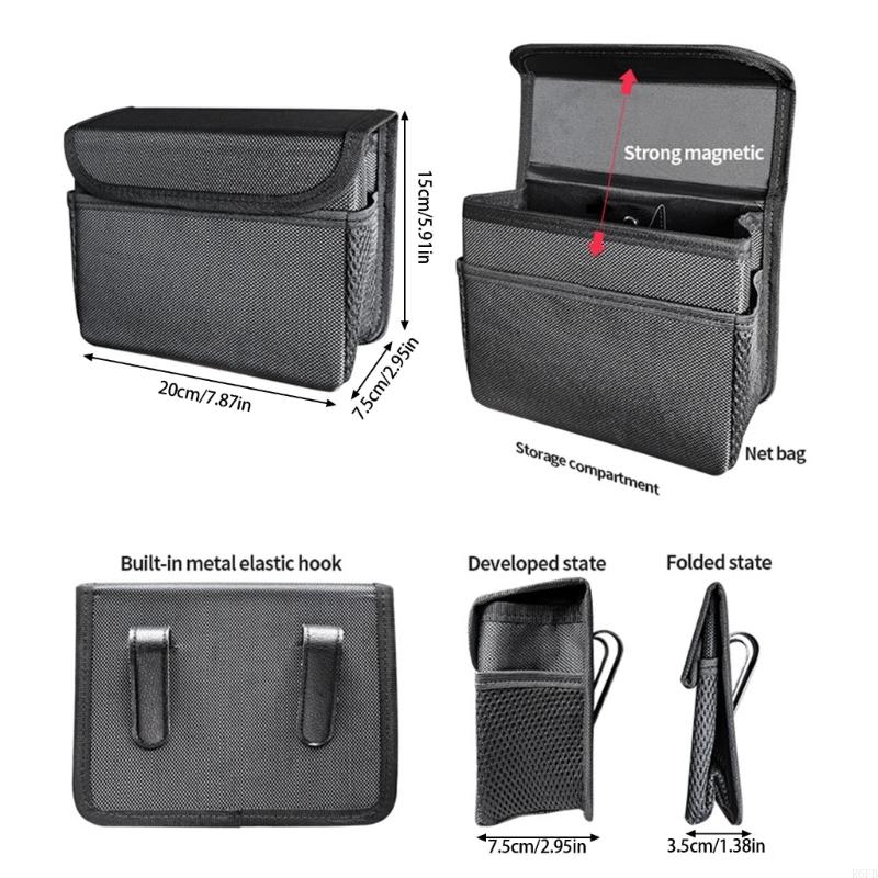 Borsa portaoggetti per per sed - Waterproof Car Trash Can With Lid recensione e prezzo