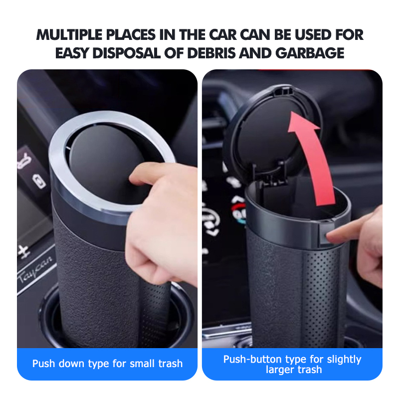 Cestino per auto, contenitore  - Waterproof Car Trash Can With Lid recensione e prezzo