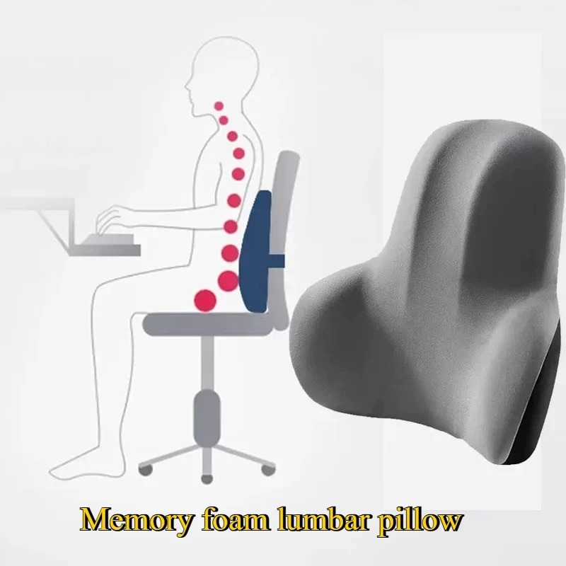 Cuscino Lombare Ortopedico in  - Memory Foam Car Neck Pillow Lumbar Support recensione e prezzo
