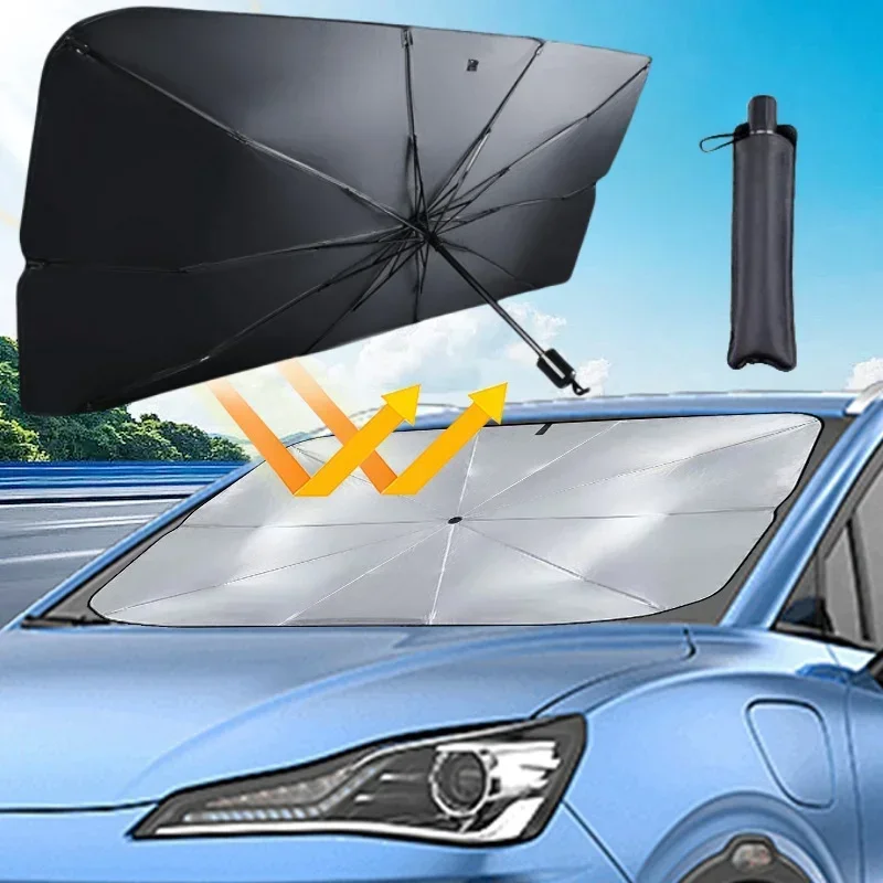 Parasole per Parabrezza Auto,  - Car Sunshade Windshield Umbrella Foldable recensione e prezzo