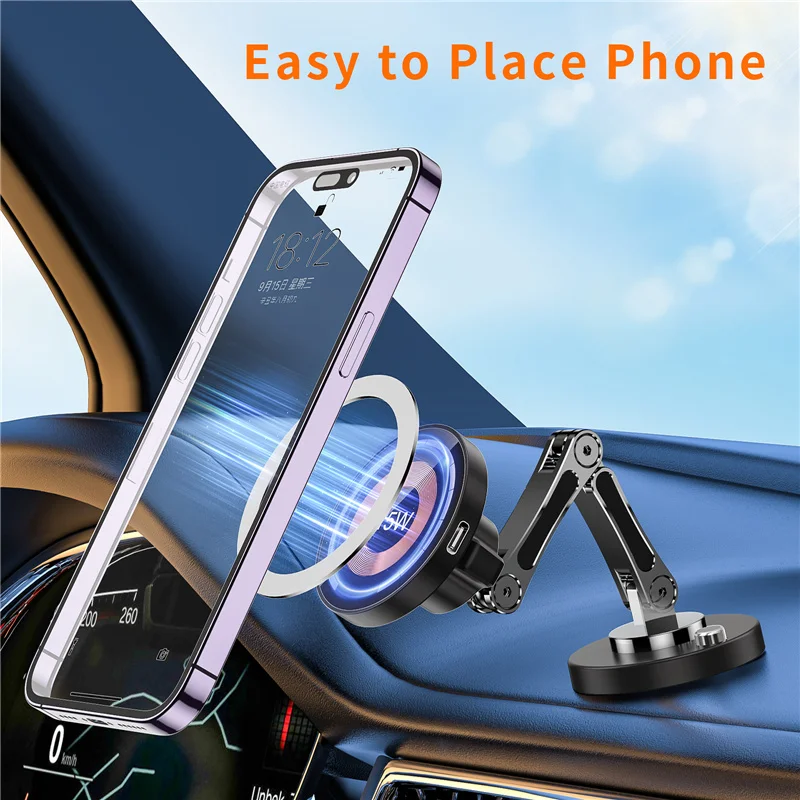 Supporto per caricabatterie Wi - Wireless Car Charger Mount Fast Charging recensione e prezzo