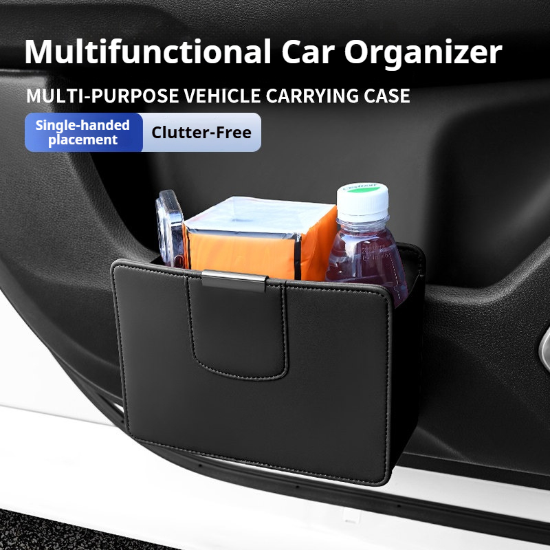 Cestino per Rifiuti da Auto in - Waterproof Car Trash Can With Lid recensione e prezzo
