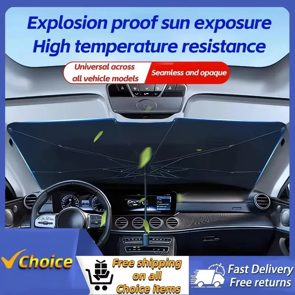 Parasole per Auto, Ombrello Pi - Car Sunshade Windshield Umbrella Foldable recensione e prezzo