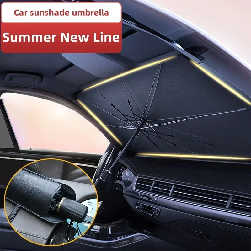 Parasole Pieghevole Multifunzi - Car Sunshade Windshield Umbrella Foldable recensione e prezzo