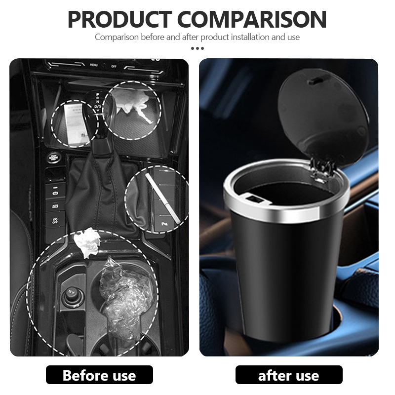 Mini cestino per auto impermea - Waterproof Car Trash Can With Lid recensione e prezzo