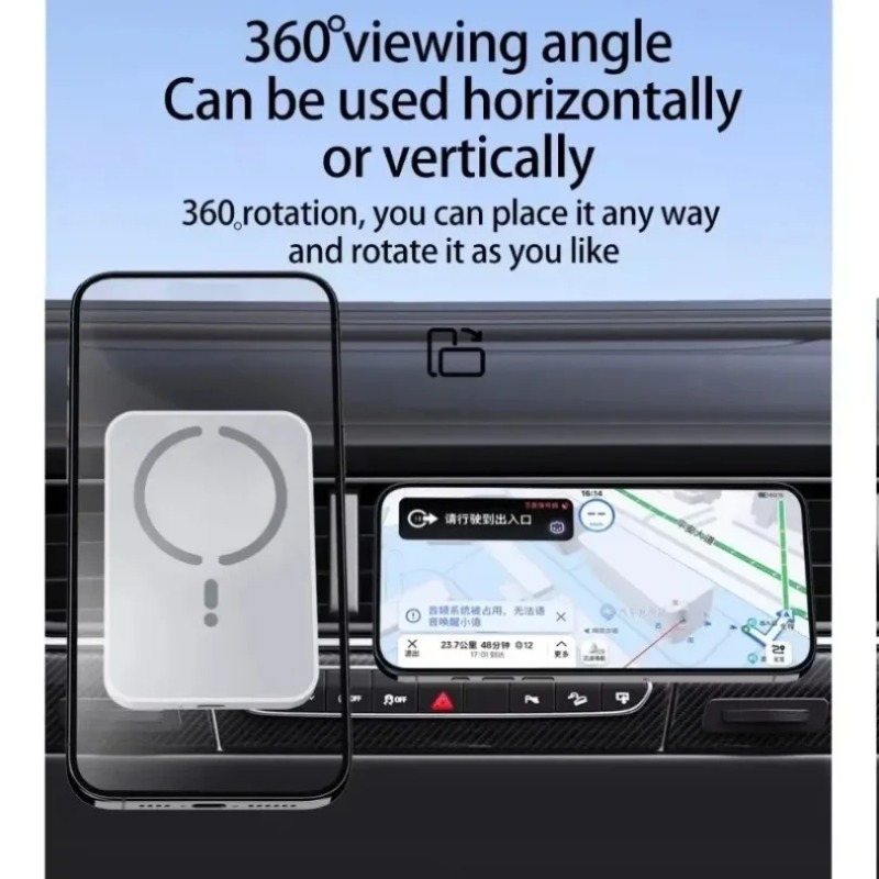 Caricabatterie Wireless Magnet - Wireless Car Charger Mount Fast Charging recensione e prezzo
