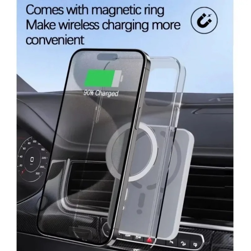 Caricabatterie Wireless Magnet - Wireless Car Charger Mount Fast Charging recensione e prezzo