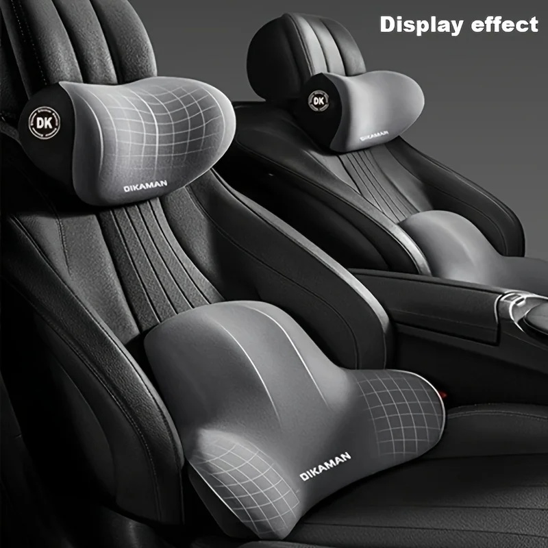Set Poggiatesta e Supporto Lom - Memory Foam Car Neck Pillow Lumbar Support recensione e prezzo