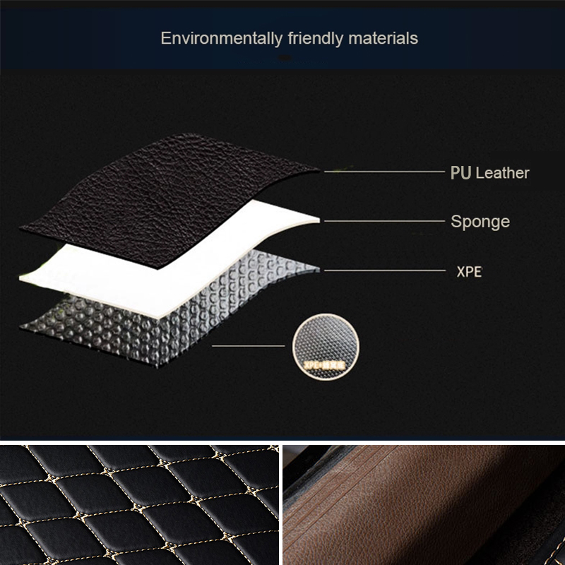 Kcimo 5 pezzi tappetini per au - Car Floor Mats Universal Waterproof Leather recensione e prezzo