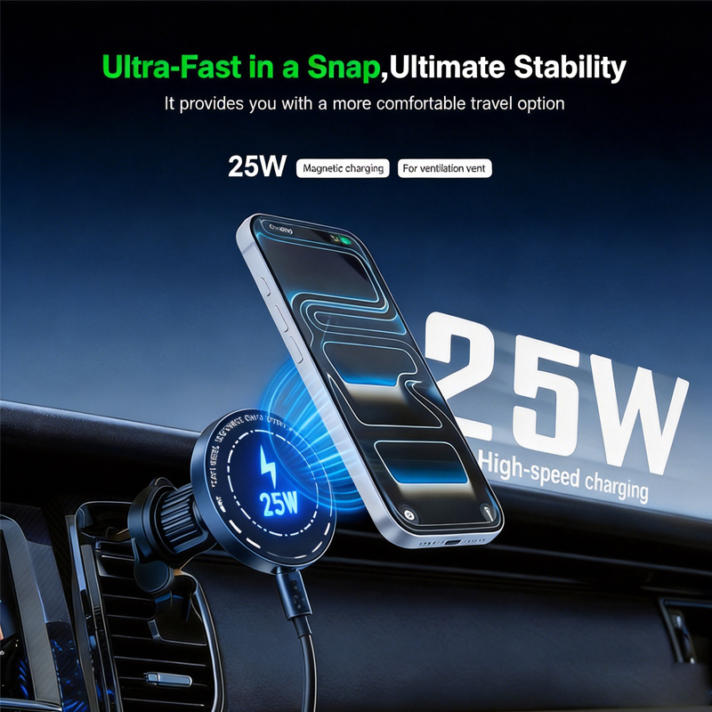 UYUXIO Caricatore Wireless Mag - Magnetic Phone Holder For Car Vent recensione e prezzo