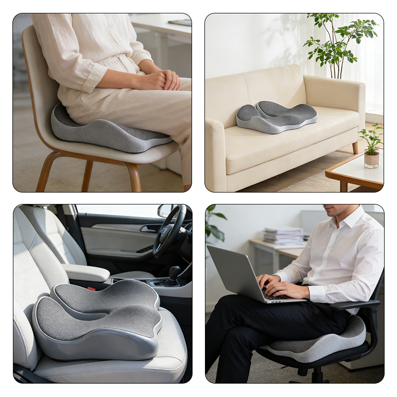 Cuscino per seggiolino auto po - Memory Foam Car Neck Pillow Lumbar Support recensione e prezzo