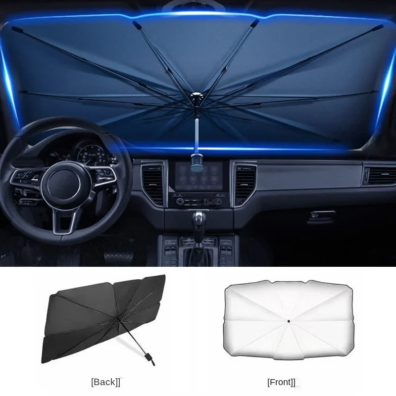 Parasole per Parabrezza Auto,  - Car Sunshade Windshield Umbrella Foldable recensione e prezzo