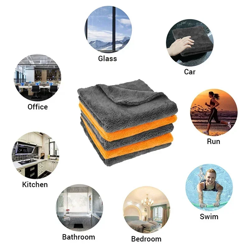 1-3 Pezzi Asciugamani in Micro - Microfiber Car Drying Towel Super Absorbent recensione e prezzo