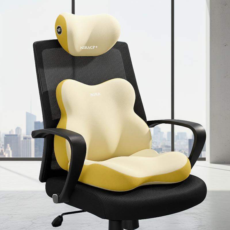 Set di Supporto Lombare per Se - Memory Foam Car Neck Pillow Lumbar Support recensione e prezzo