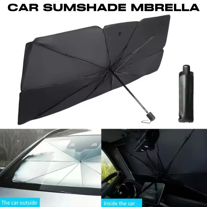 Parasole Pieghevole per Parabr - Car Sunshade Windshield Umbrella Foldable recensione e prezzo