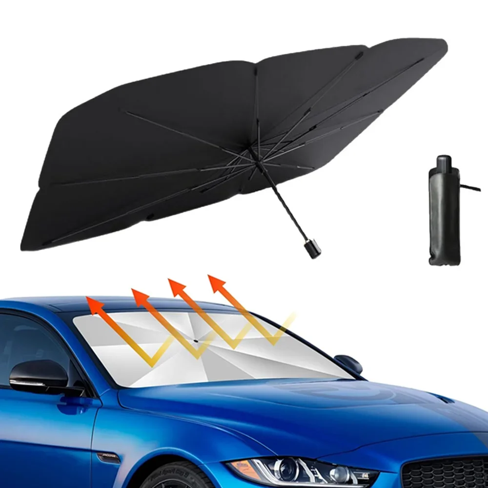 Ombrellone Parasole Portatile  - Car Sunshade Windshield Umbrella Foldable recensione e prezzo