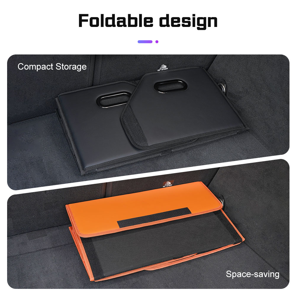 Organizer per bagagliaio auto  - Car Trunk Organizer Foldable Storage Box recensione e prezzo