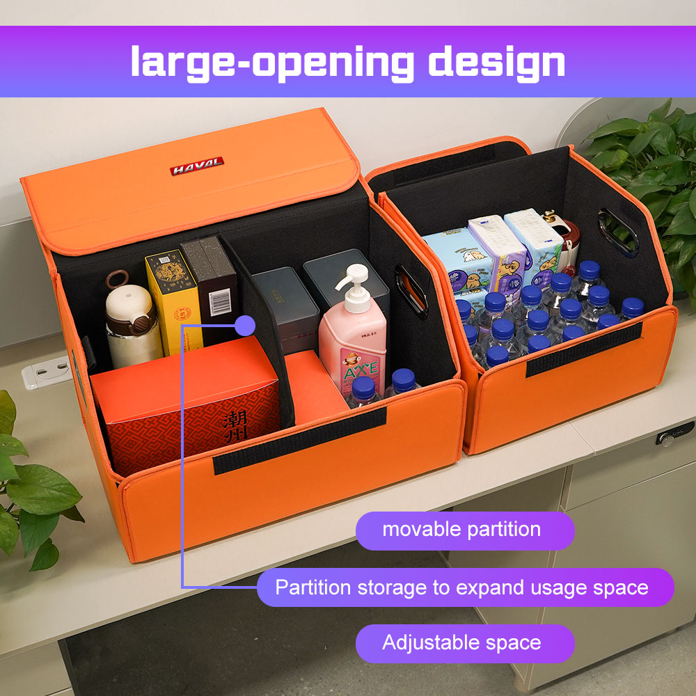 Organizer per bagagliaio auto  - Car Trunk Organizer Foldable Storage Box recensione e prezzo