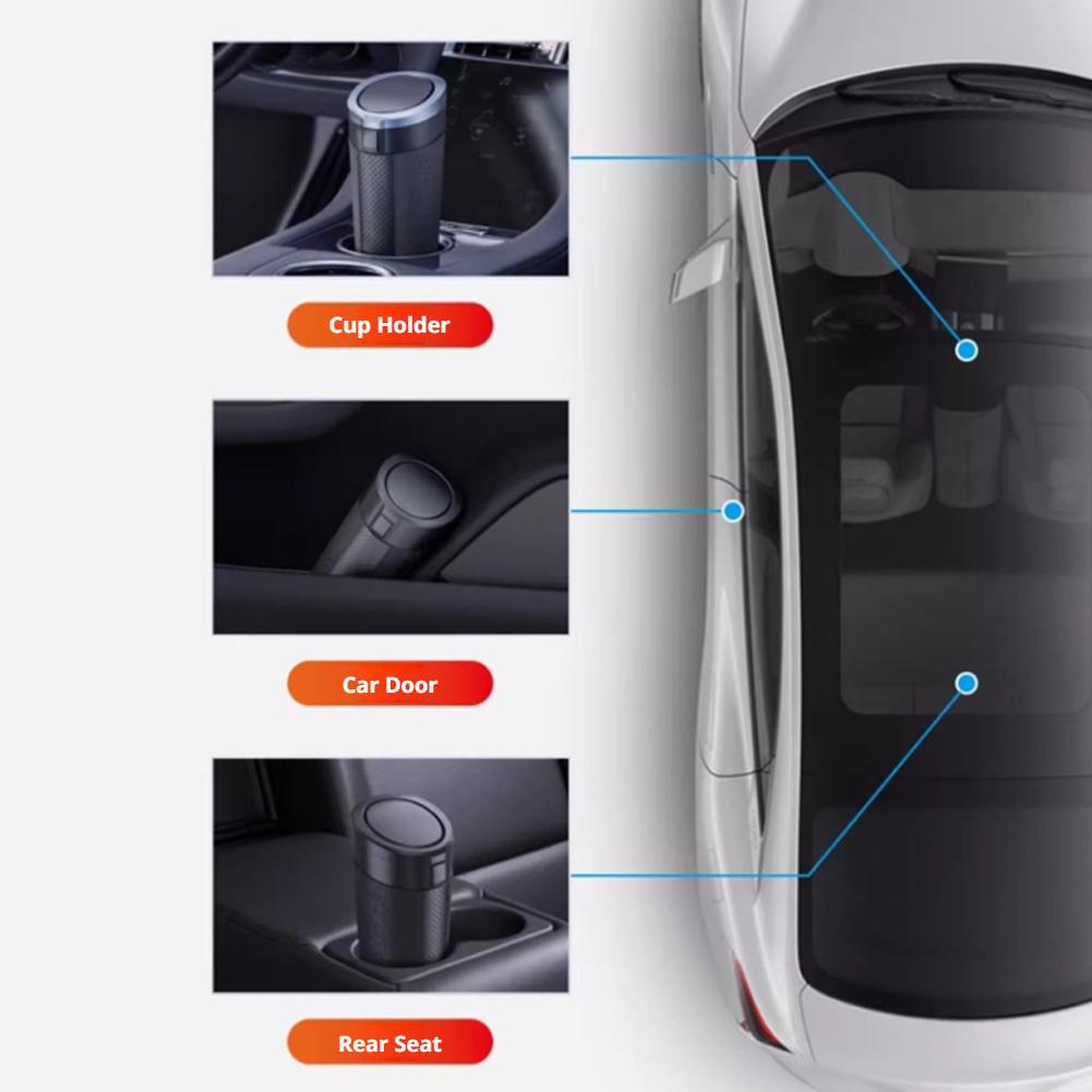 Cestino Portatile per Auto con - Waterproof Car Trash Can With Lid recensione e prezzo