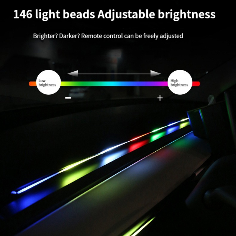 Luce ambientale a LED per auto - Led Ambient Interior Car Lights App Control recensione e prezzo